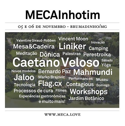 MECAInhotim - Card programacao
