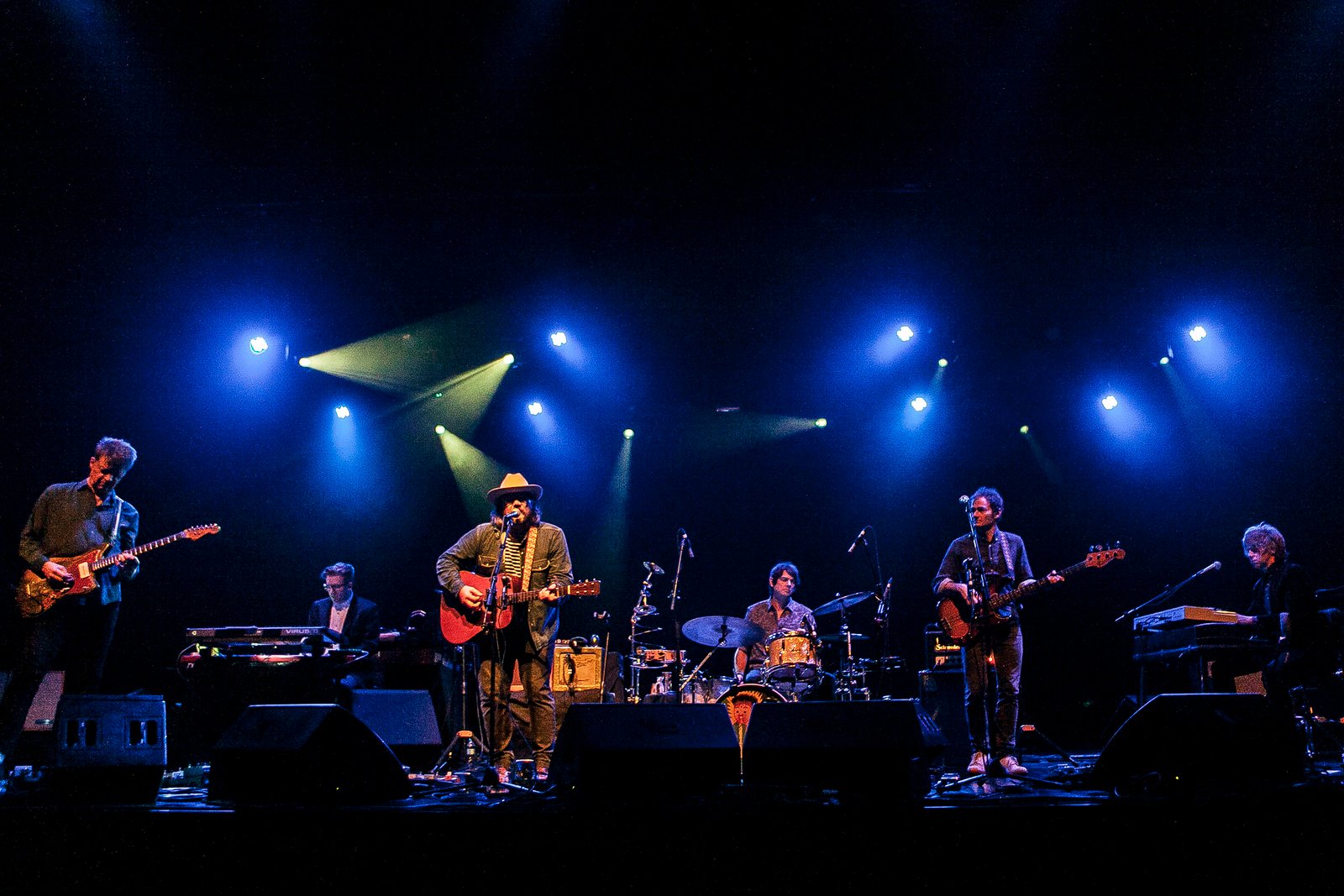 Sao Paulo- SP- Brasil- 08/10/2016- Em comemoração aos 10 anos da Popload, a banda americana Wilco fez um show especial no Auditório Ibirapuera - Oscar Niemeyer. Foto: Oswaldo Corneti