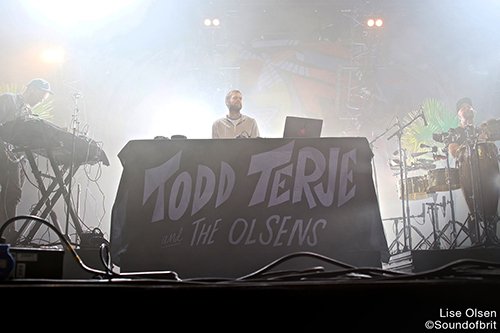 Todd Terje And The Olsens au Pitchfork Festival, la Villette, Paris, le 28 octobre 2016