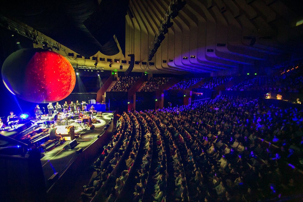 Show do Planetarium, em 2013, no Brooklyn