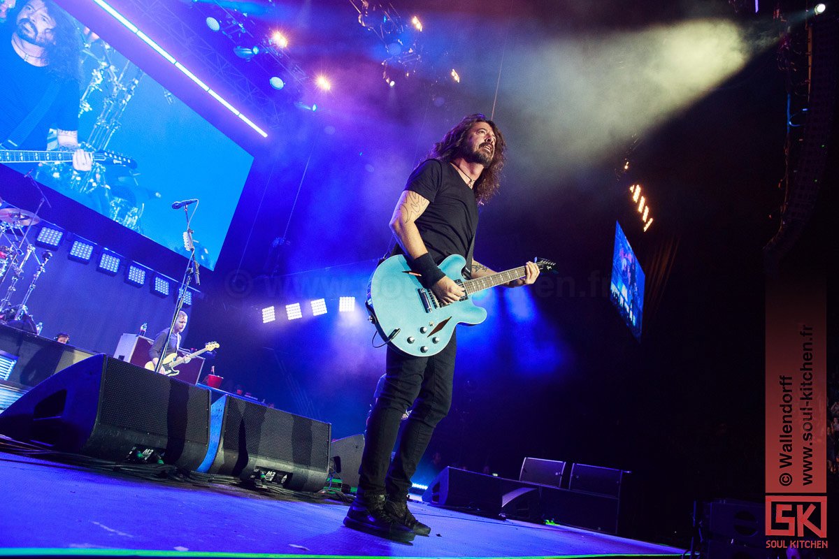 Foo Fighters @ Bercy Aréna, Paris, 03/07/2017 (Foto: Soul Kitchen)