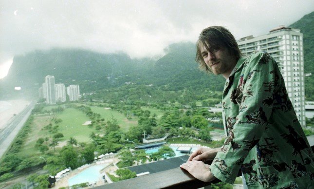 Kurt em hotel no Rio, 1993. Foto: Márcia Foletto/Agência O Globo